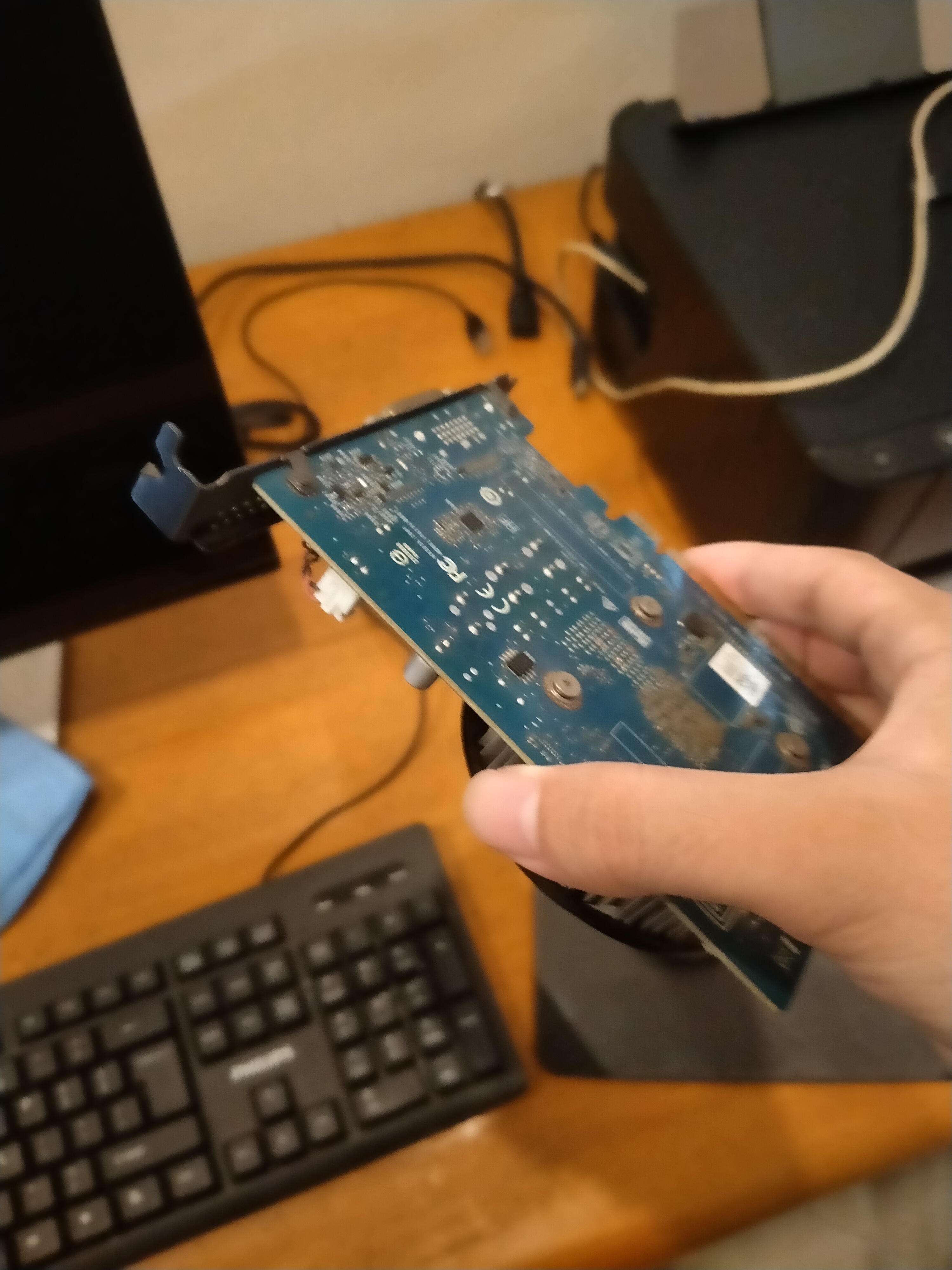 IMAGE OF THE DEDICATED GRAPHICS CARD NVIDIA GEFORCE GTX 1650 NO 1