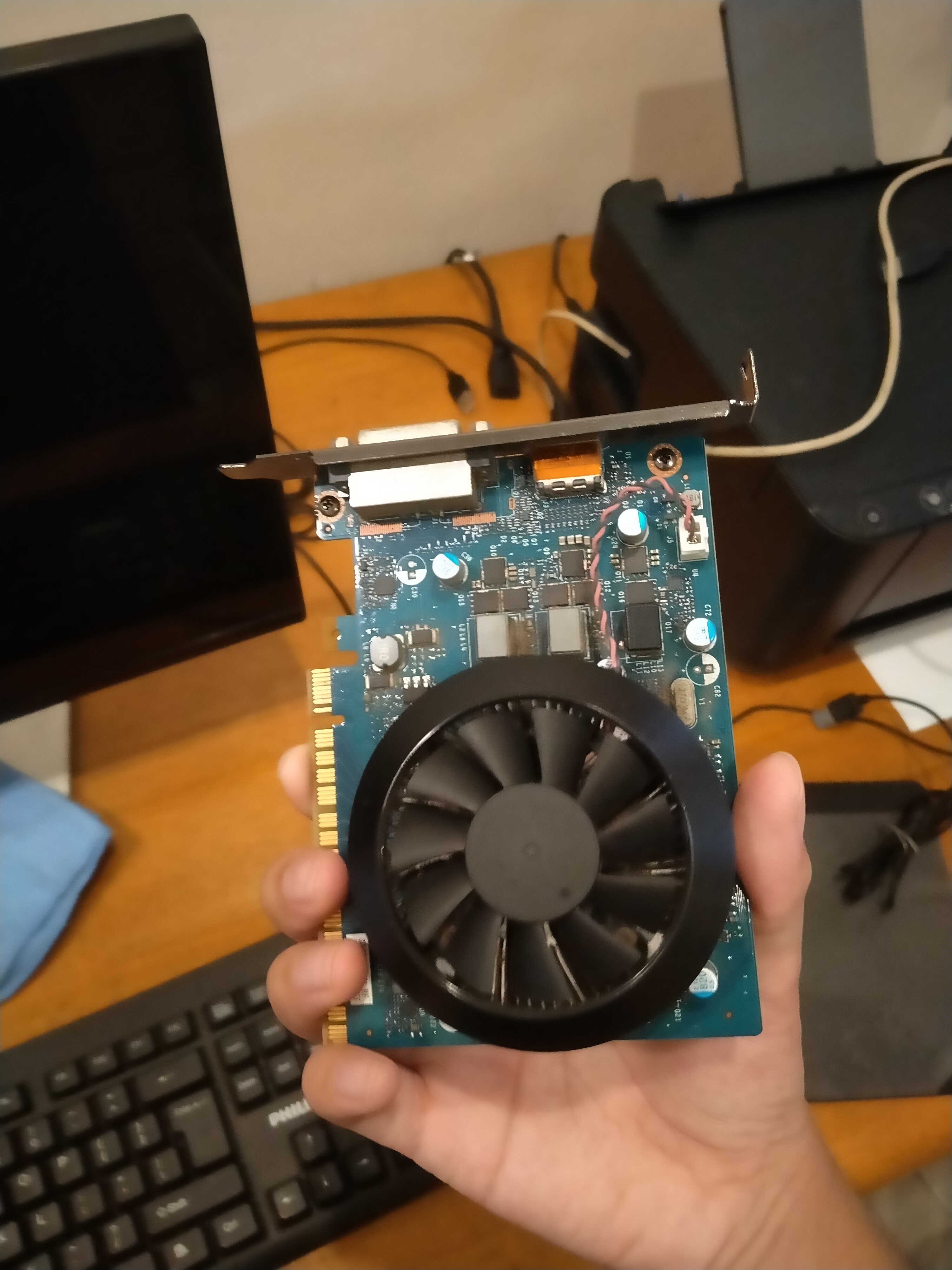 IMAGE OF THE DEDICATED GRAPHICS CARD NVIDIA GEFORCE GTX 1650 NO 2